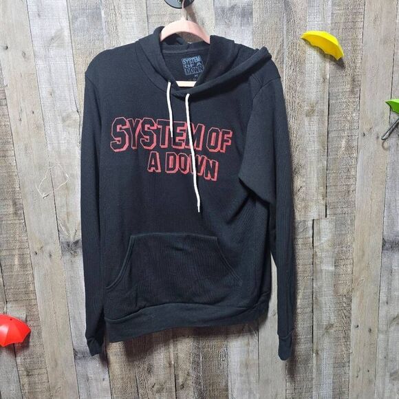 System of a Down SOAD Black Hollywood Graphic Hoodie Unisex - Picture 1 of 4